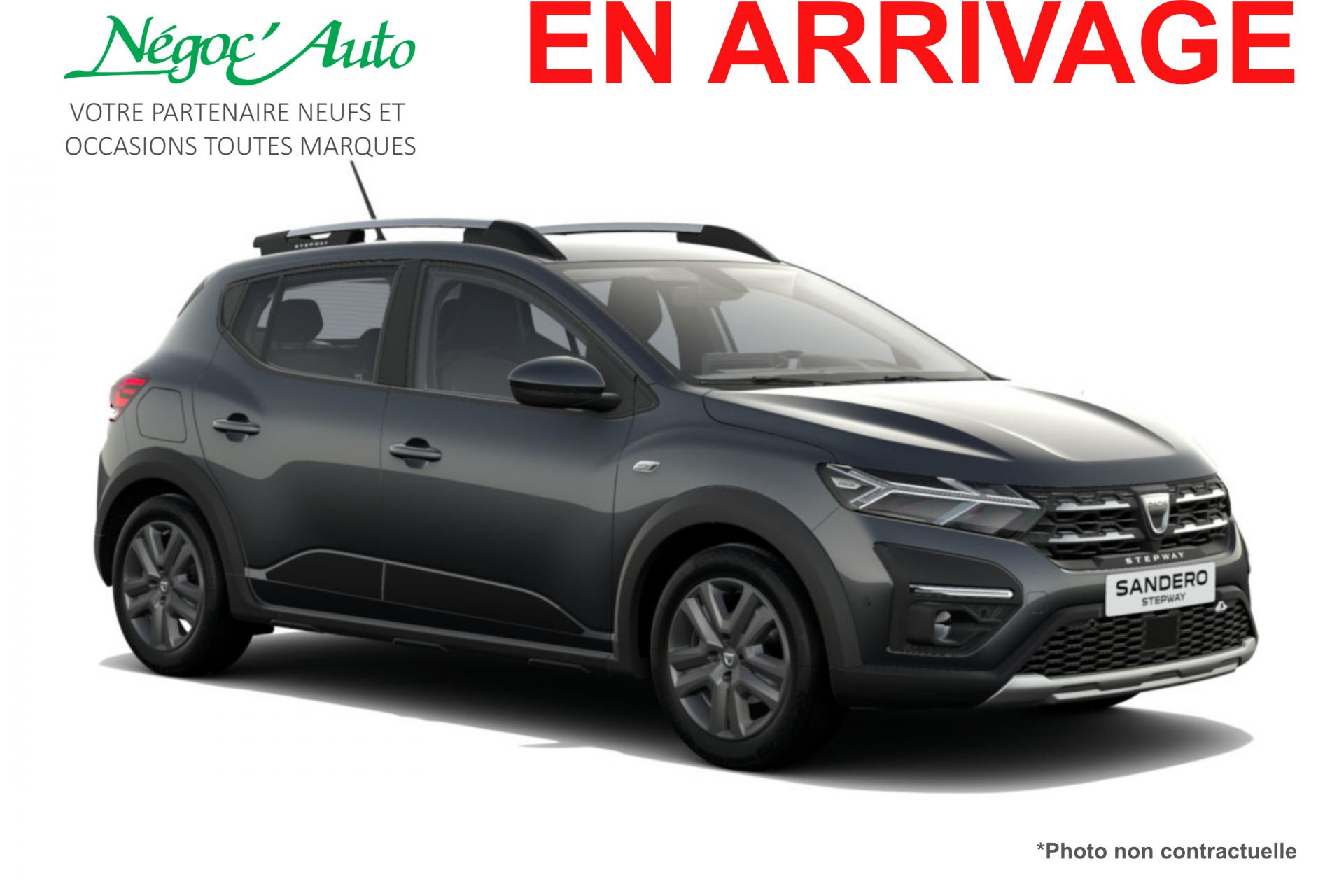 Dacia Sandero Tce 100 Eco-g Stepway Comfort NEGOC AUTO - DACIA-SANDERO-STEPWAY 1.0 ECO-G 100 CONFORT